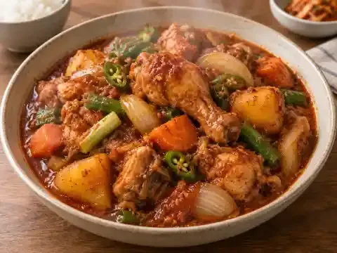 꾸덕한 닭볶음탕