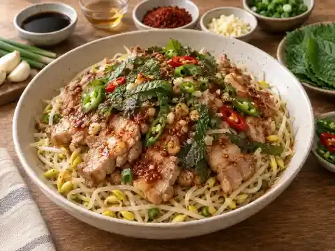 콩나물 목살찜