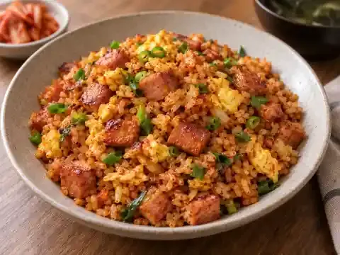 매콤 스팸 볶음밥