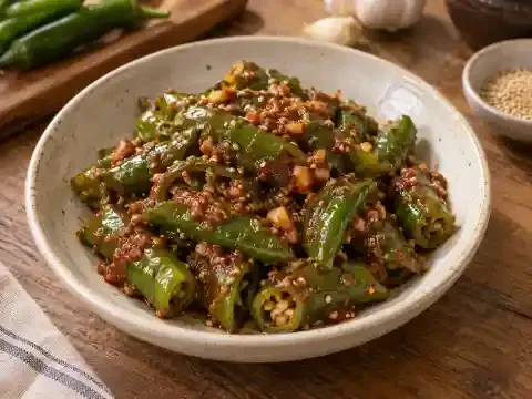 매실청 고추무침