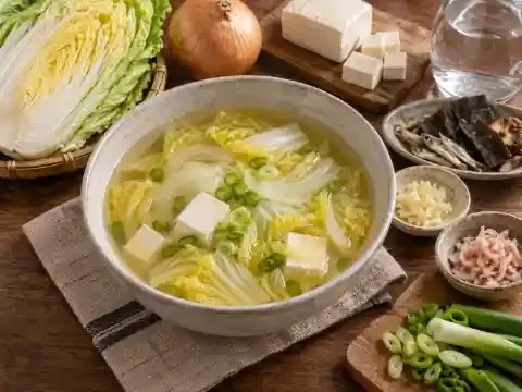 맑은 알배추국