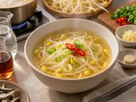 맑은 콩나물국