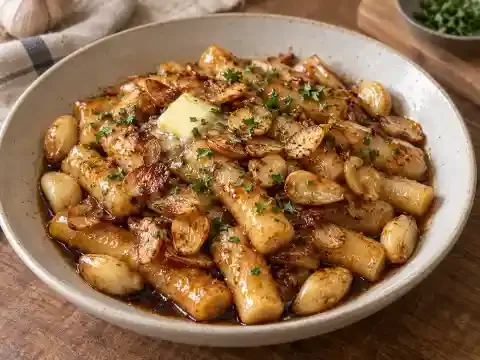 마늘버터 간장떡볶이