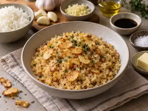 마늘버터 볶음밥