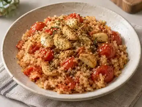 마늘 토마토볶음밥
