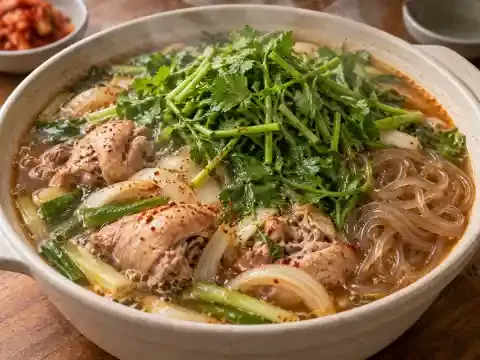 미나리 물닭갈비