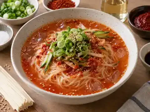 물비빔국수