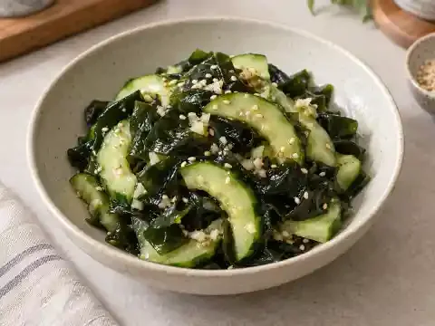 오이 미역초무침