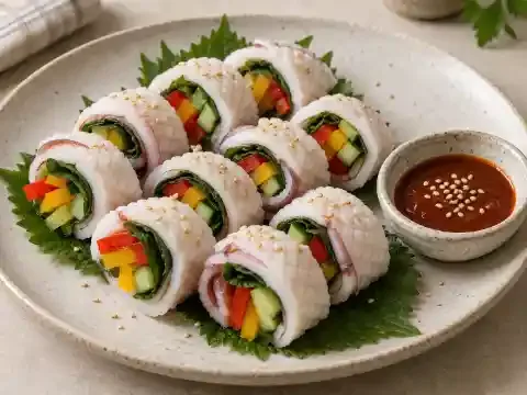 오징어 야채말이