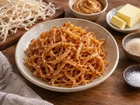 땅콩버터 진미채