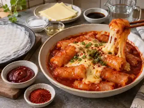 라이스페이퍼 떡볶이