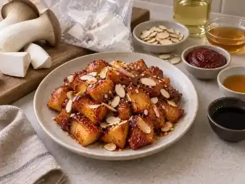 새송이버섯강정