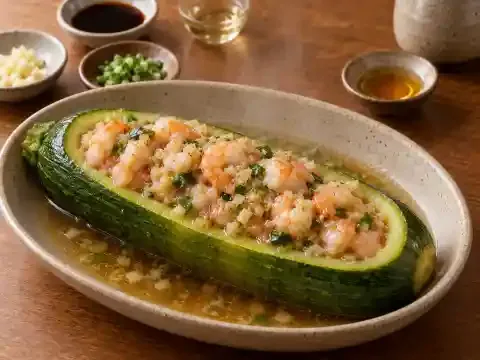 새우 애호박찜