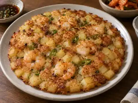 새우 감자전