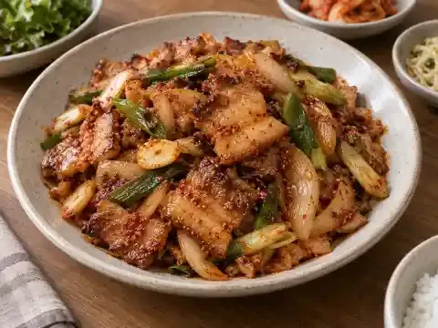 삼겹살 제육볶음