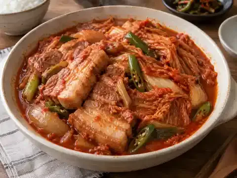 삼겹살 김치찜