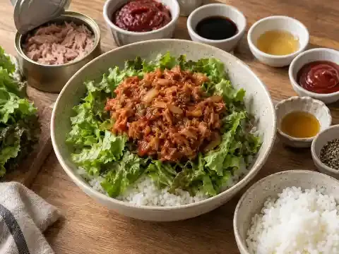 상추비빔밥
