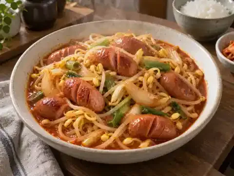 소시지 콩나물찜