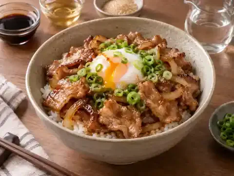 설탕간장 부타동