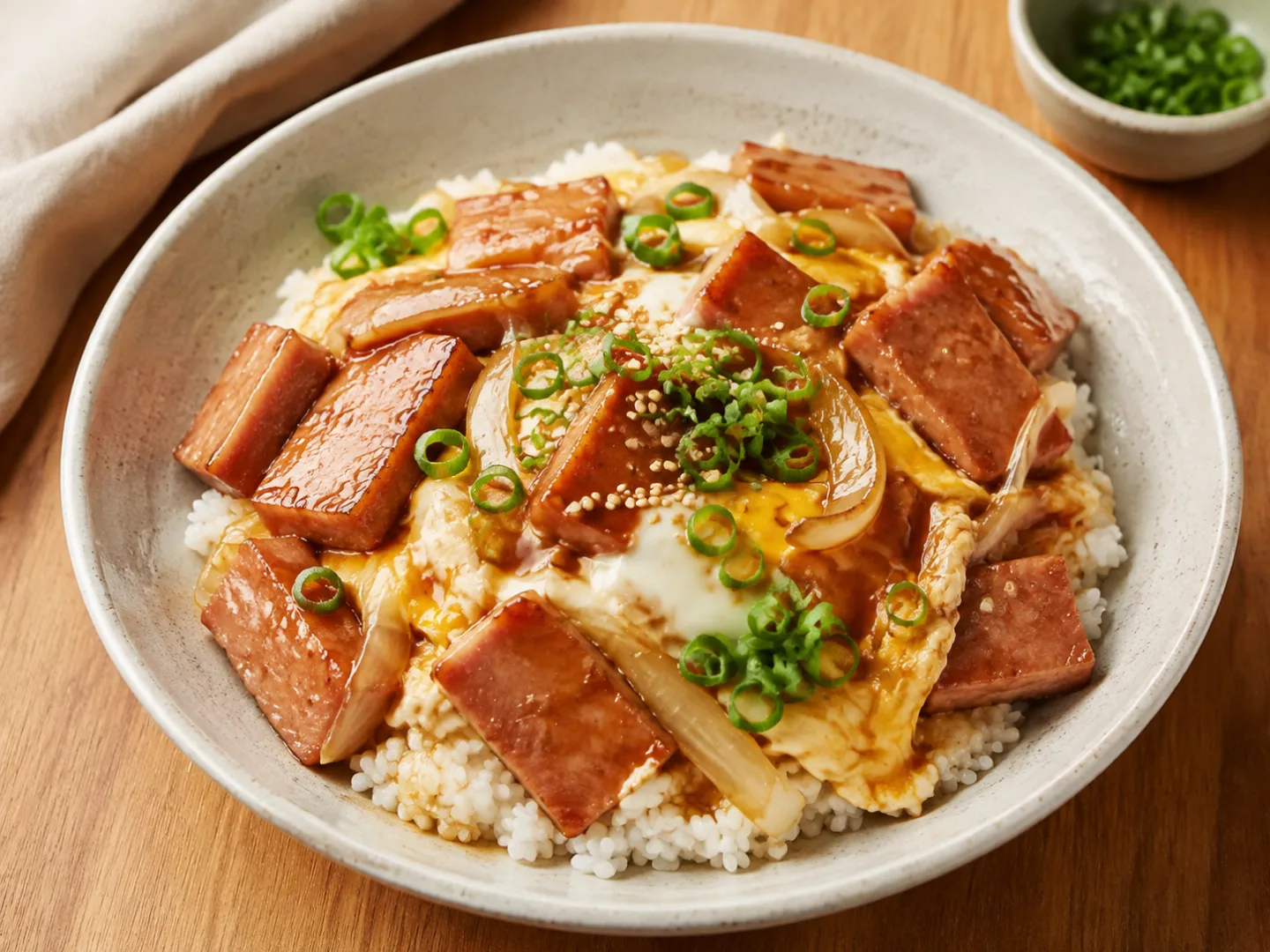 스팸 돈부리덮밥