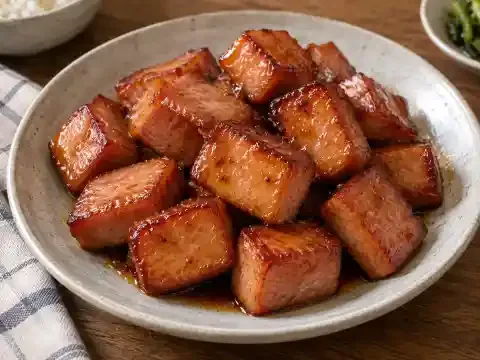 스팸 맛탕