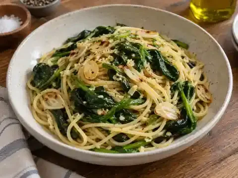 시금치 알리오올리오