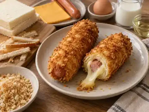 식빵 핫도그