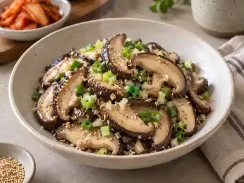 소금 표고버섯볶음