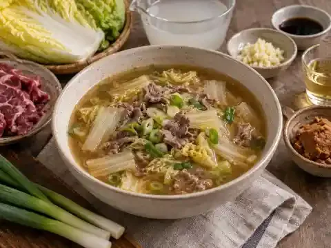 소고기 배춧국