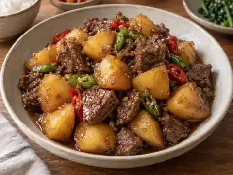 소고기 감자조림
