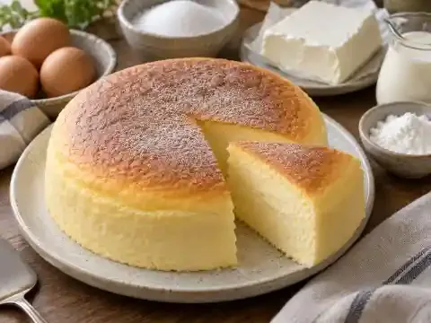 수플레 치즈케이크