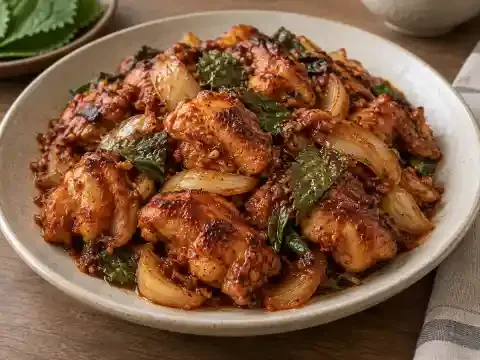 쌈장 닭갈비