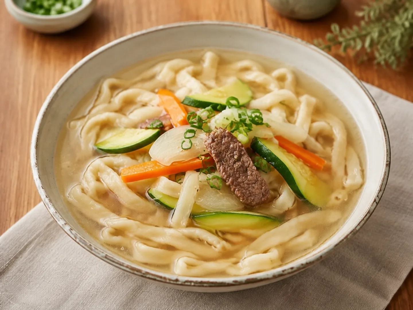집에서 만드는 수제칼국수
