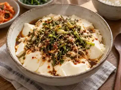 순두부 달래양념장