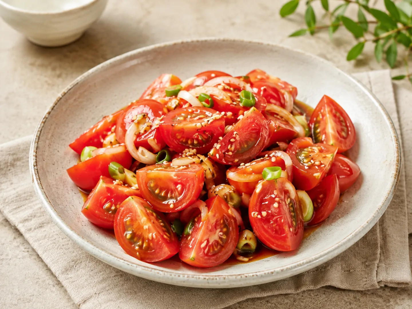 토마토 간장샐러드