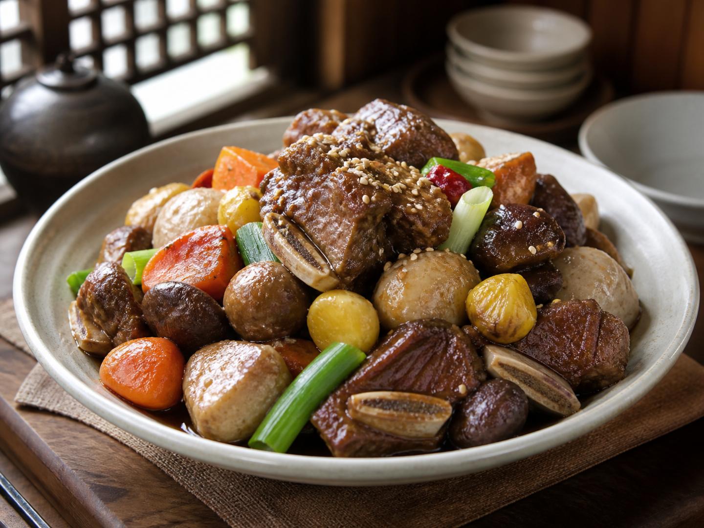 토란 갈비찜