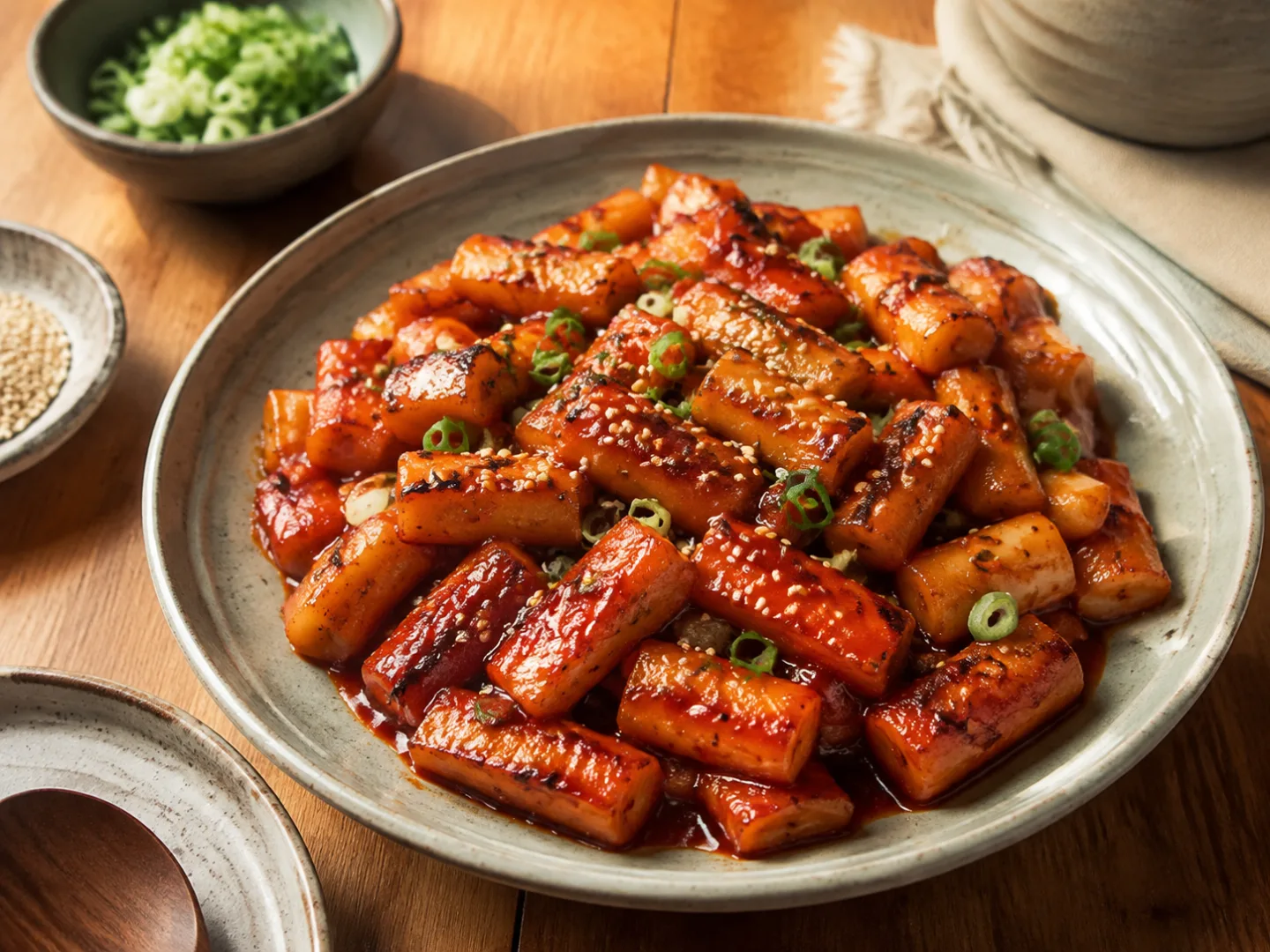 떠먹는 떡꼬치