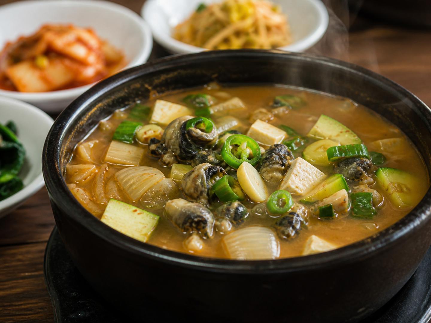 우렁 된장찌개