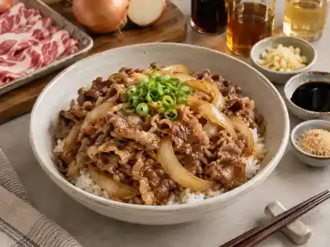 우삼겹 규동