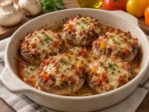 양송이 치즈구이
