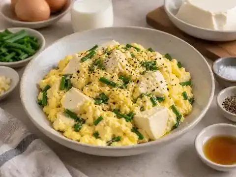 연두부 달걀볶음