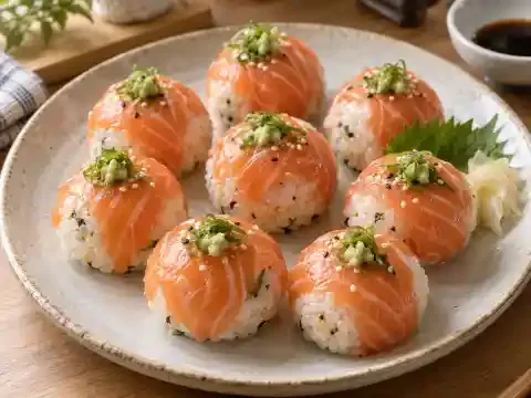 연어 스시볼