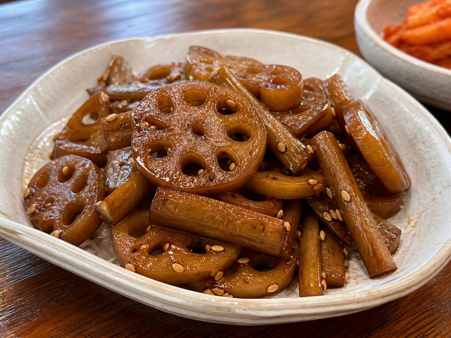 연근우엉조림
