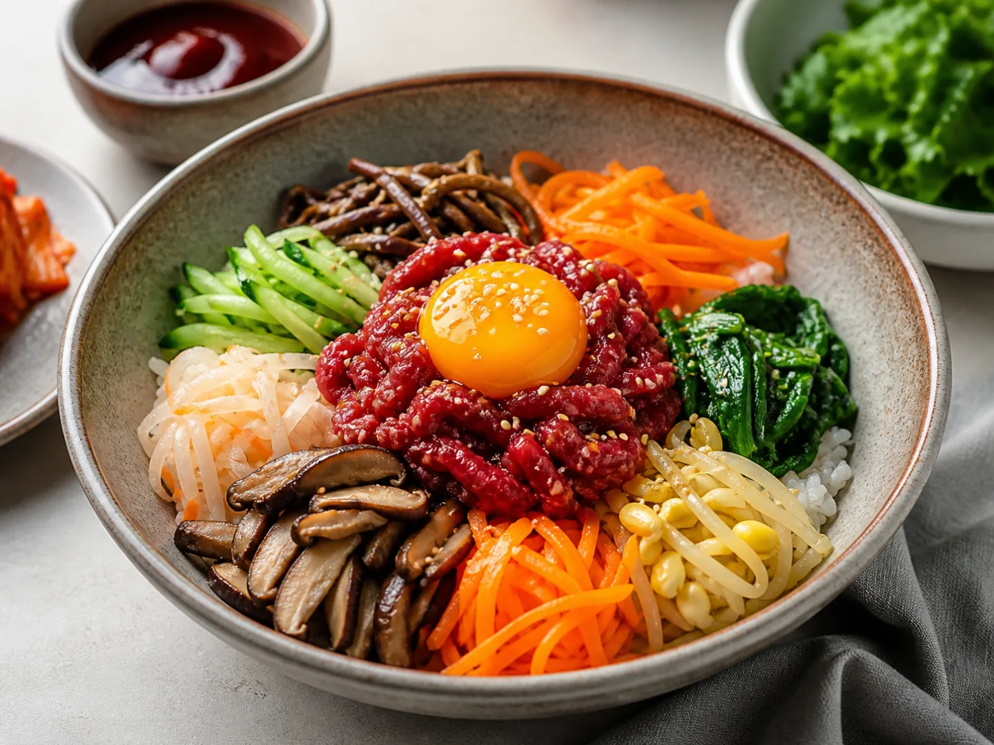육회 비빔밥